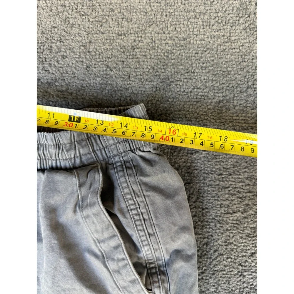 Abercrombie & Fitch Mens Gray Cotton Drawstring Pull On Shorts Size M 128T0223
